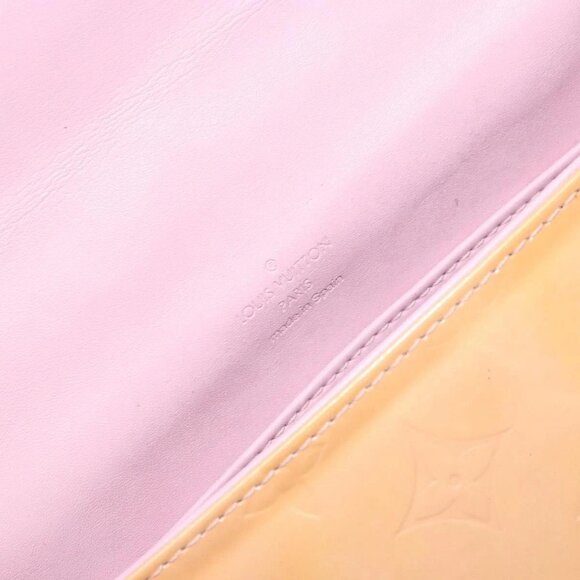 LOUIS VUITTON Vernis Thompson Street Bag Marshmallow Pink M91070 LV Auth 141078 - Picture 11 of 16